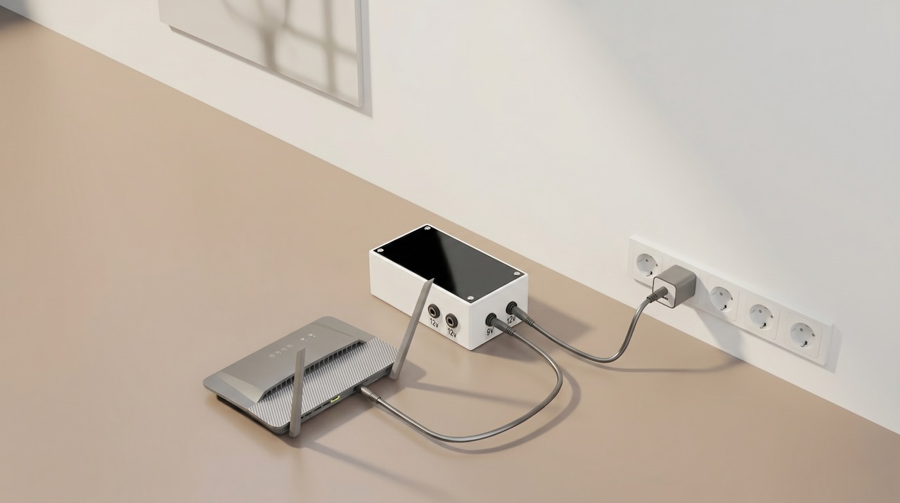 Mini Router UPS compact backup unit